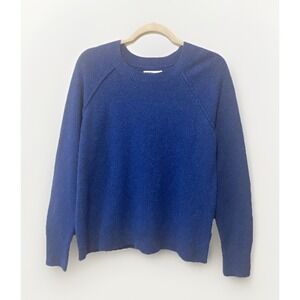 Sonoma Women's Royal Blue Lightweight Pullover Sweater Knit Top Size Small